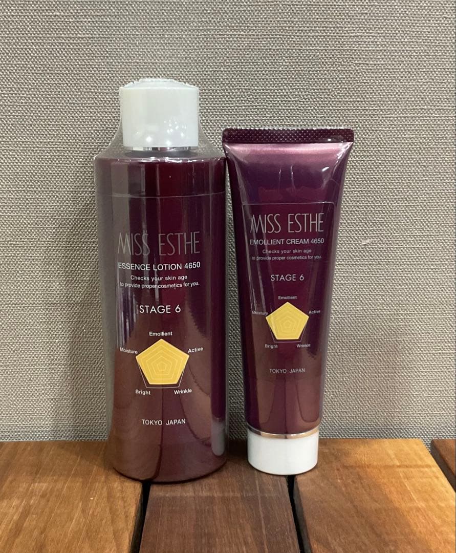 ミスエステエッセンスローション＆エモリエントクリーム4650お得用