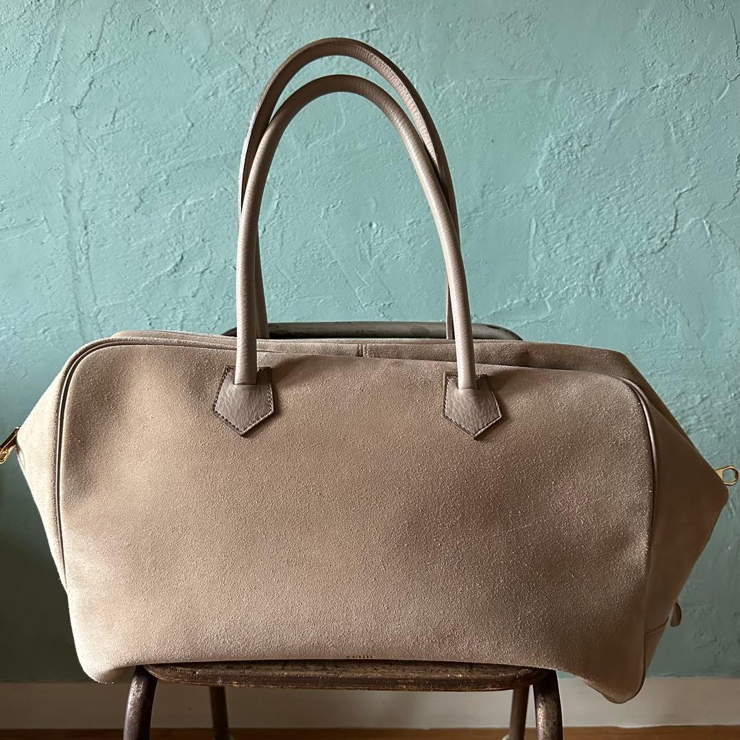 chiiiibag suède Big Boston スエードビッグボストン