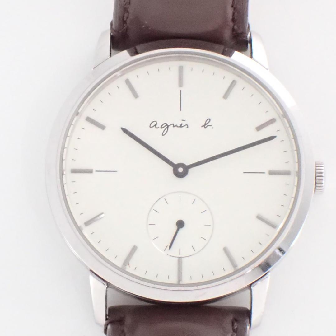 お値下げ agnes b アニエスベー 腕時計 VD78-KHB0 QZ 稼働品 - メルカリ