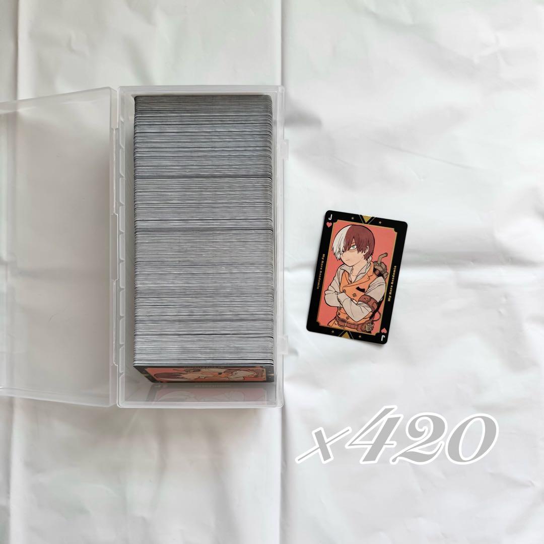 ヒロアカ 轟焦凍 ヒロアカ展 トランプ スチパン 420枚