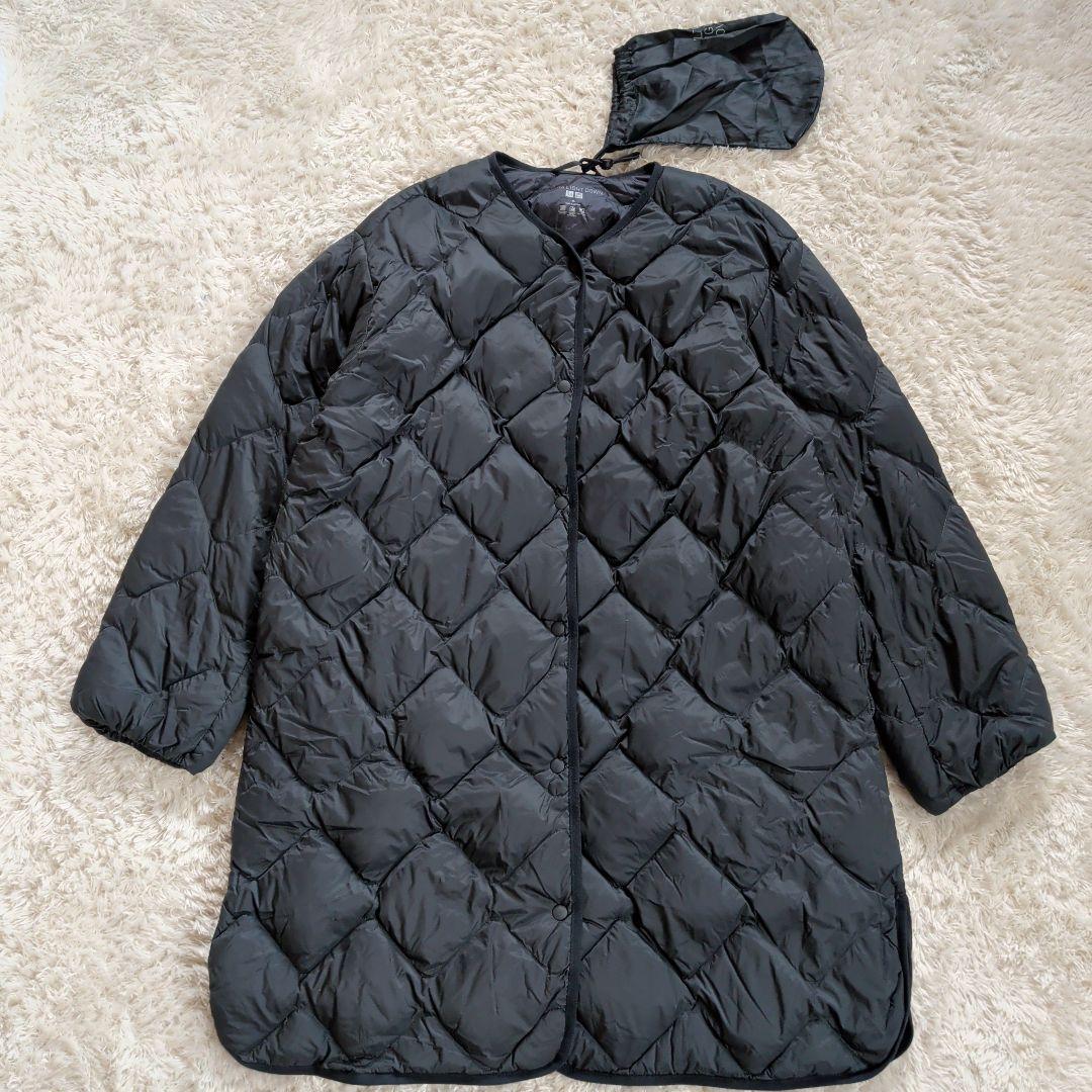 UNIQLO ウルトラライトダウンリラックスコート XL ダークグリーン