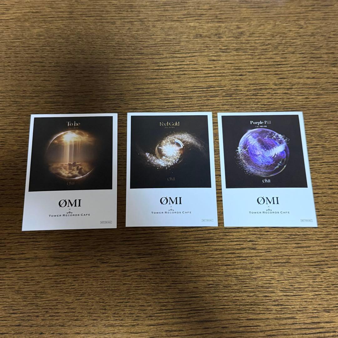 ØMI 登坂広臣 タワレコカフェ ステッカー3枚セット OMI - メルカリ