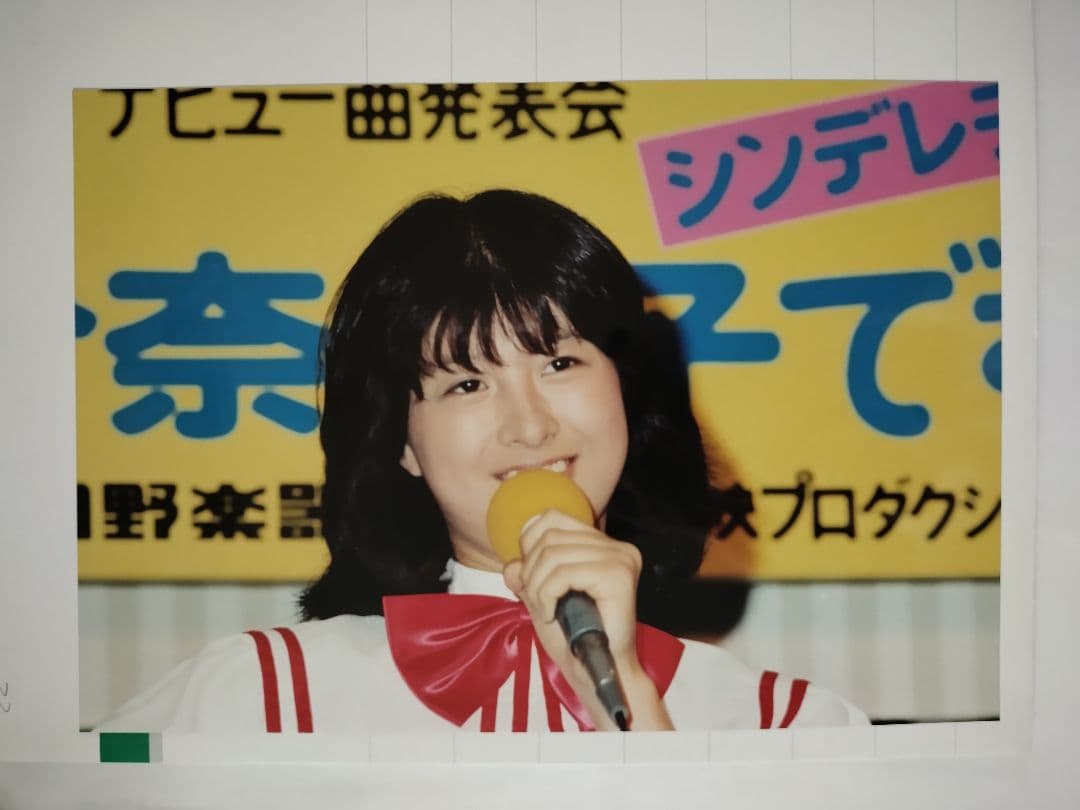 河合奈保子 超大判 B4相当 生写真 22 Yahoo!オークション - 超大判ポスター 河合奈保子 浜風ビキニ