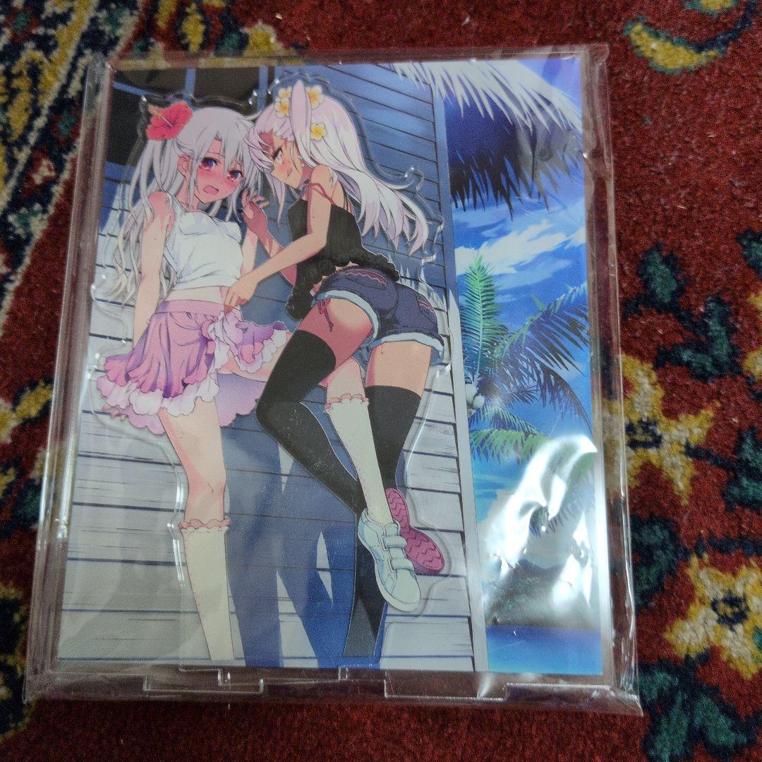 イリヤ＆クロエ アクリルスタンド くじ引き堂 プリズマ☆イリヤ C-10賞