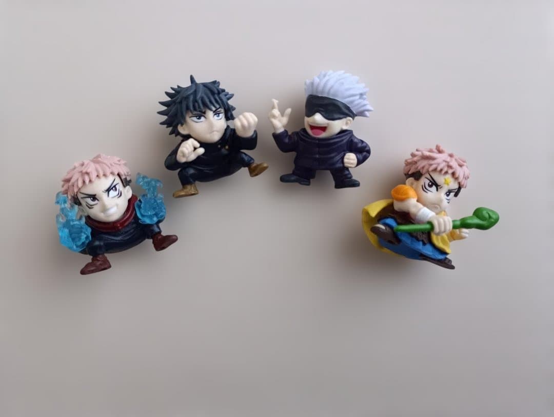 呪術廻戦 ミニフィギュア 4点セット - メルカリ