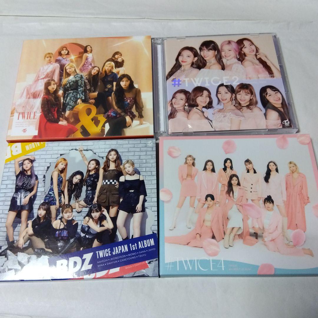 TWICE CD DVD BDZ #TWICE4 #TWICE2 &TWICE - メルカリ