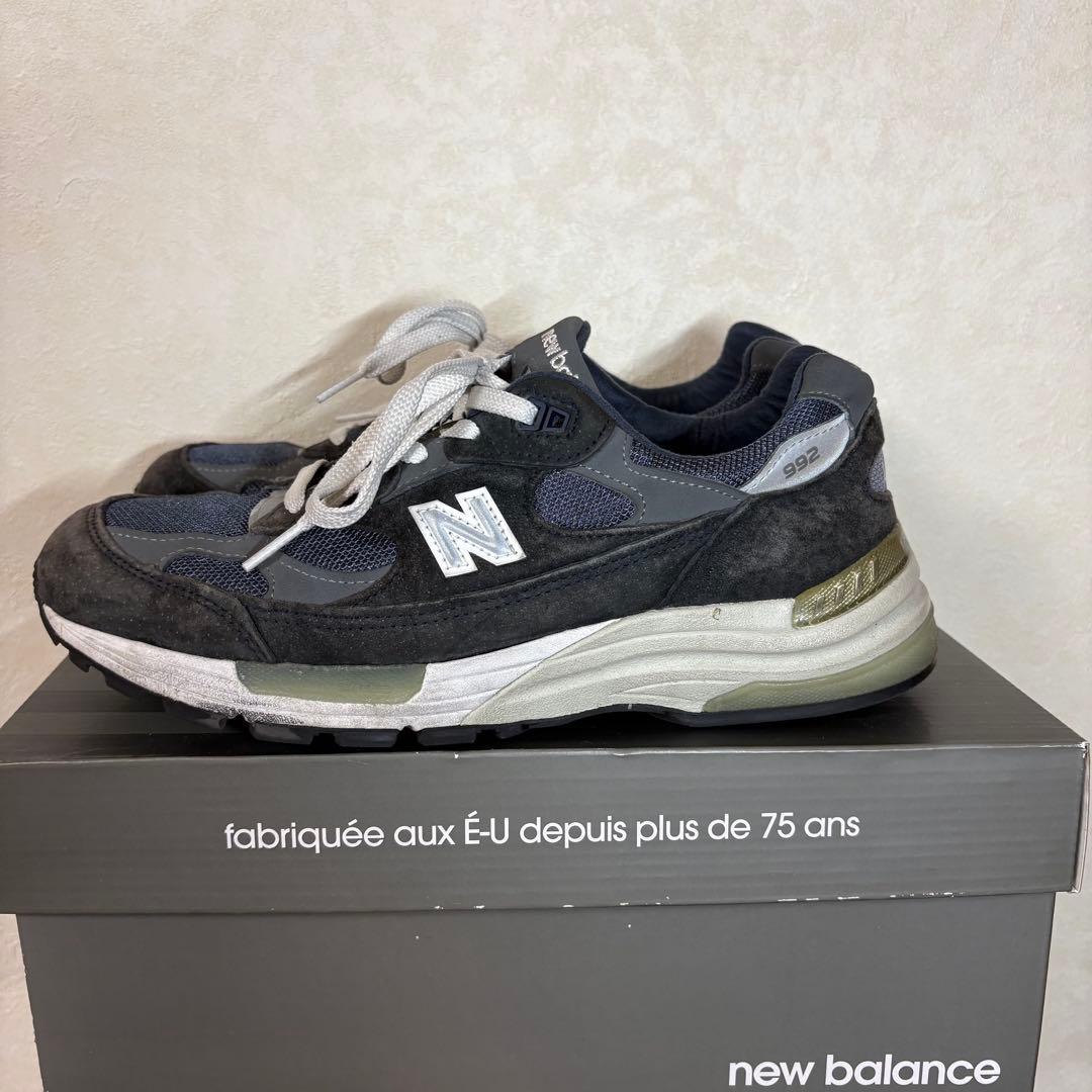 New Balance 992 ネイビー New Balance Made In USA 992 Navy | SOMEWHERE®