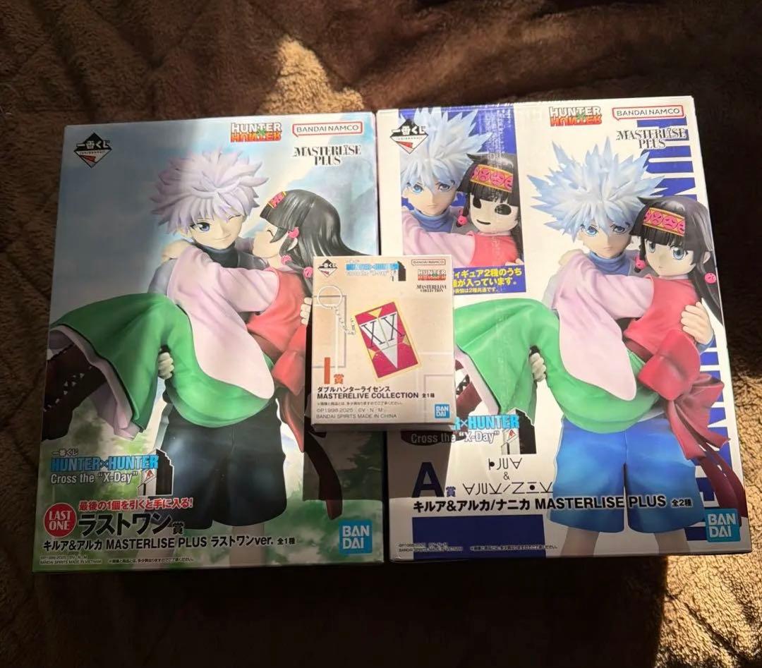 HUNTER×HUNTER 一番くじ ラストワン賞 キルア＆アルカ　A賞 空箱 空き箱 一番くじ ハンターハンター HUNTERXHUNTER ラストワン賞