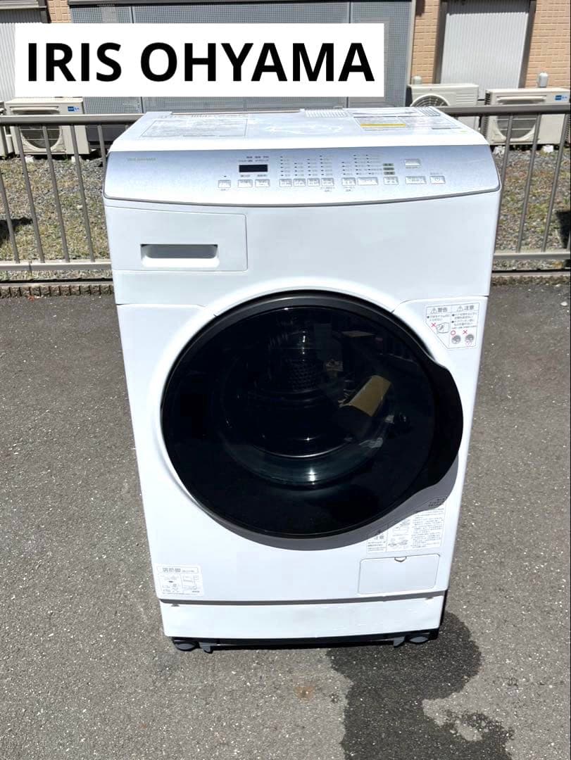 IRIS OHYAMA ドラム式洗濯乾燥機 FLK842-W 2022年製