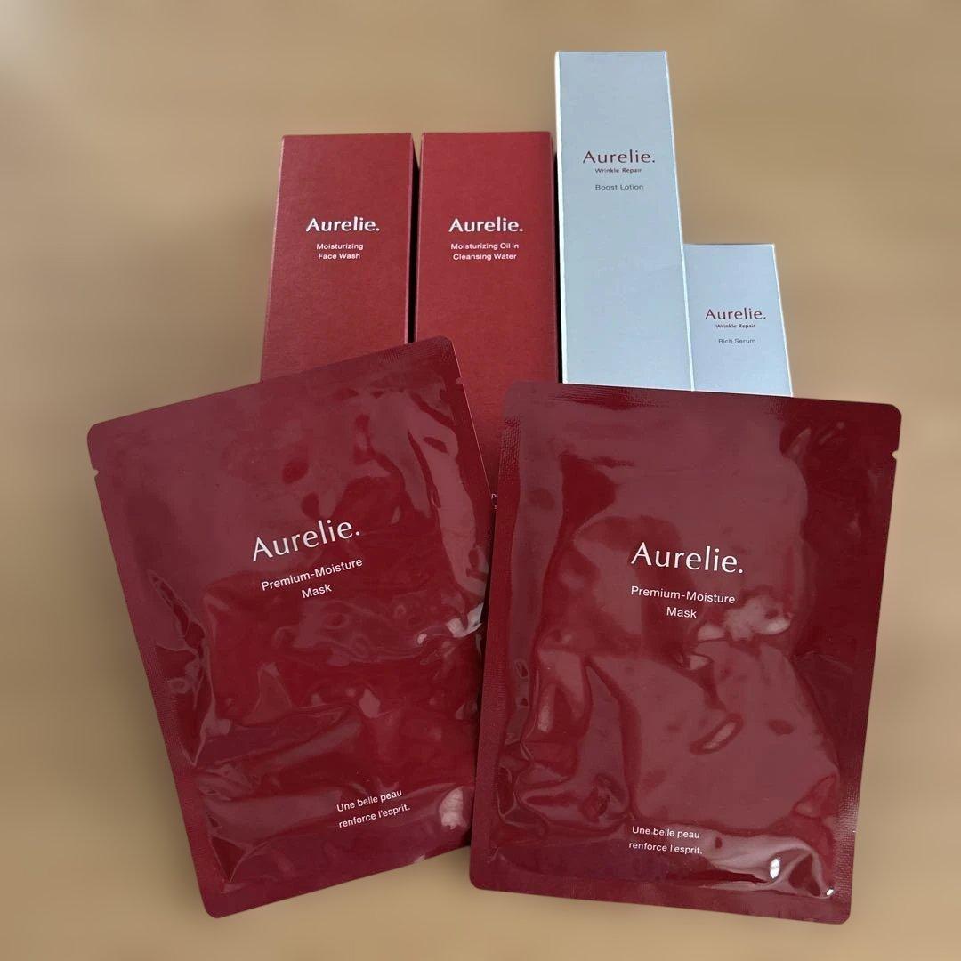 Aurelie. 保湿クレンジング・洗顔・ローション・セラムセット