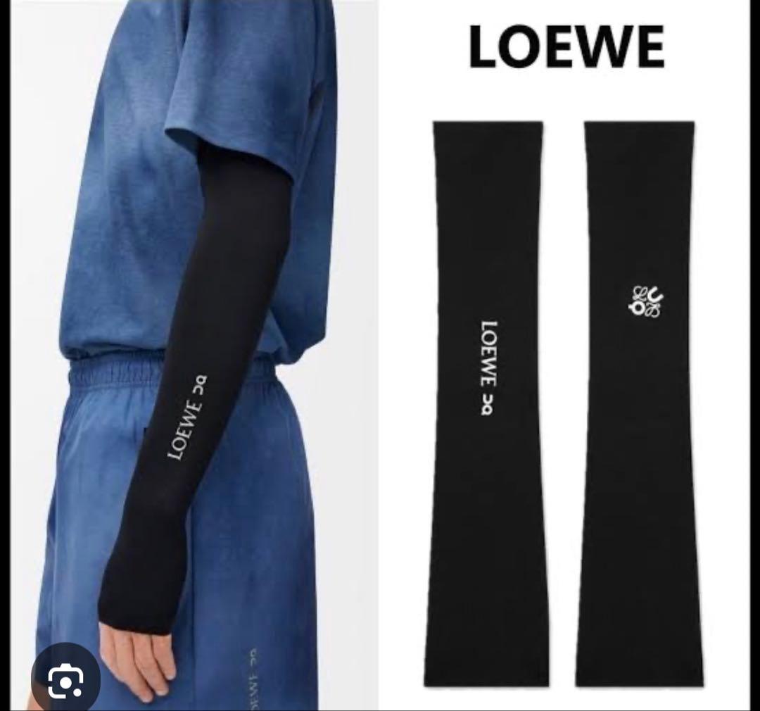 【新品】LOEWE アームスリーブ ブラック　アームカバー