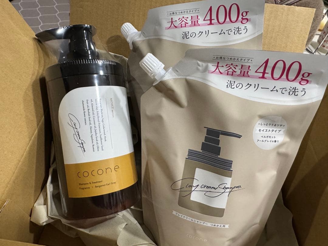 [新品未使用]cocone クレイクリームシャンプー