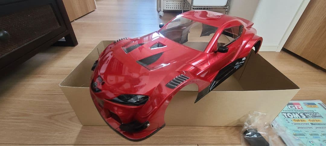 タミヤ au toms gr supra スープラ トムスボディ