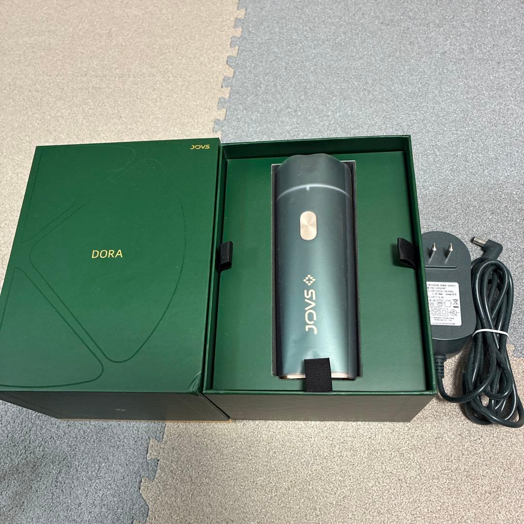 DORA 脱毛器 ブラック 充電器付き