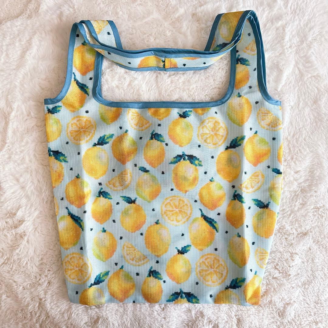 FEILER ⭐︎ ラブラリーバイフェイラー レモン柄 メッシュ 転写バッグ