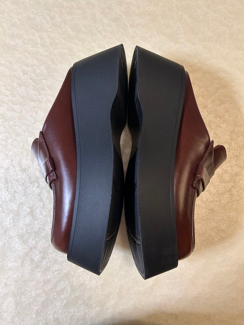 一度着用☆ SABO LIKE PLATFORM LOAFER - メルカリ