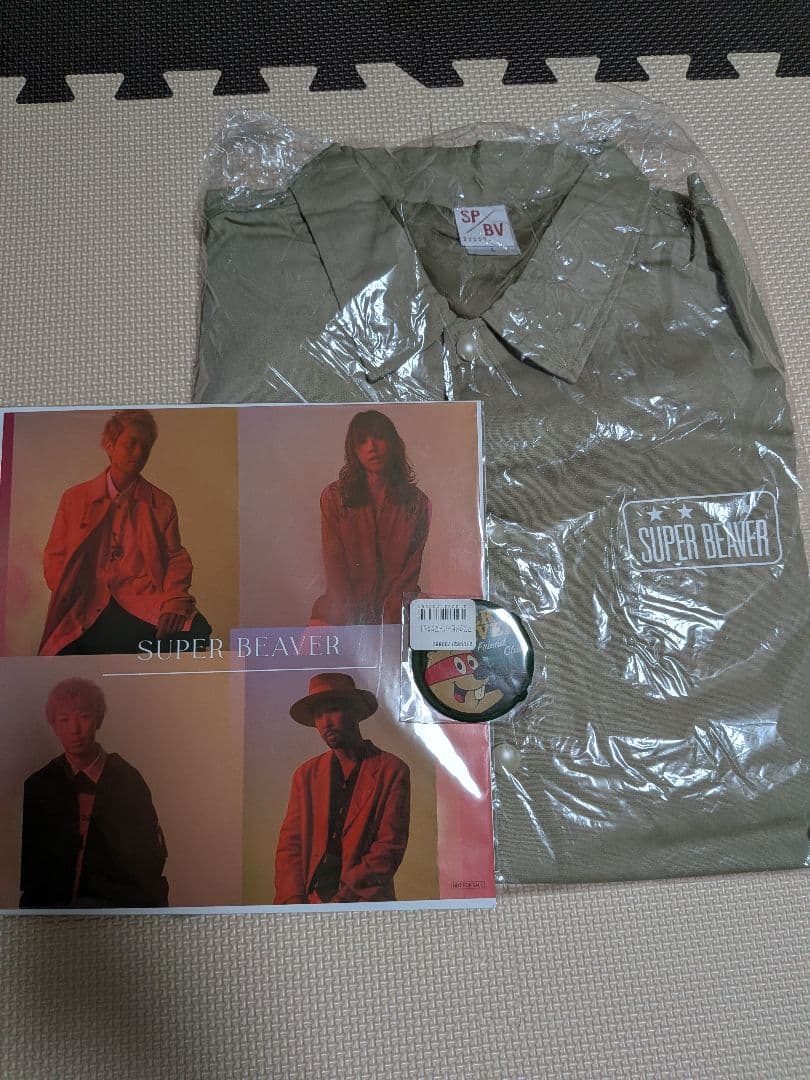 SUPER BEAVER　コーチジャケット『新品未開封』＋おまけ(今だけ値下げ) 中古品】SUPER BEAVER スーパービーバー COACH JACKET コーチ