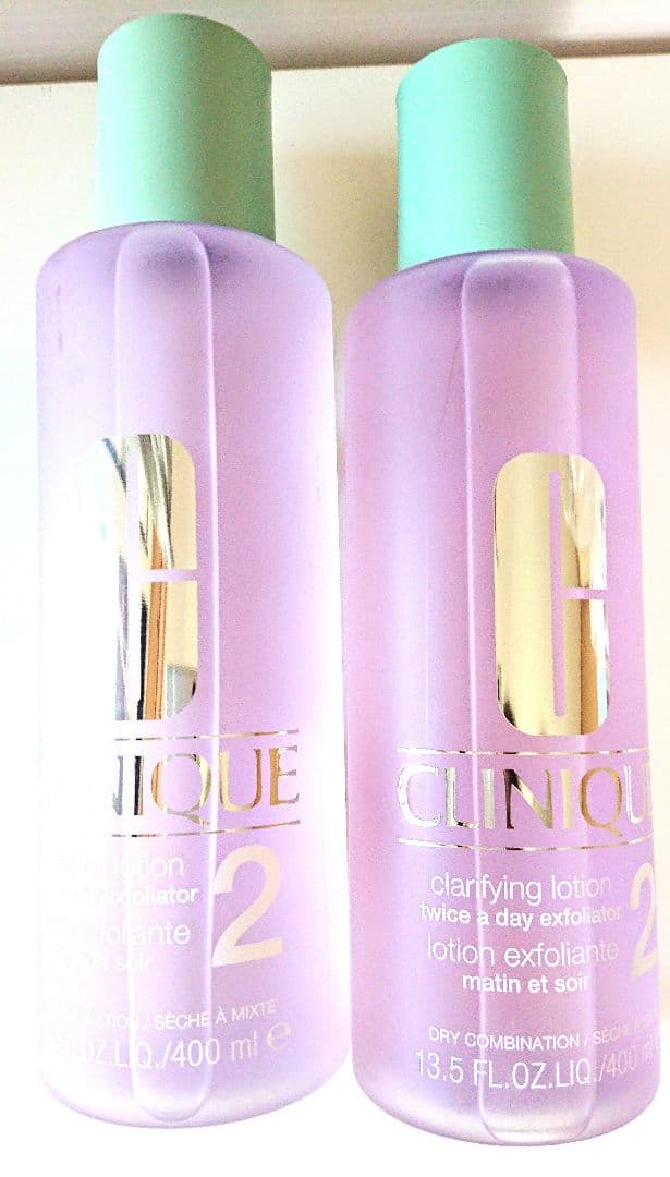 未開封◆CLINIQUE拭き取り化粧水２点