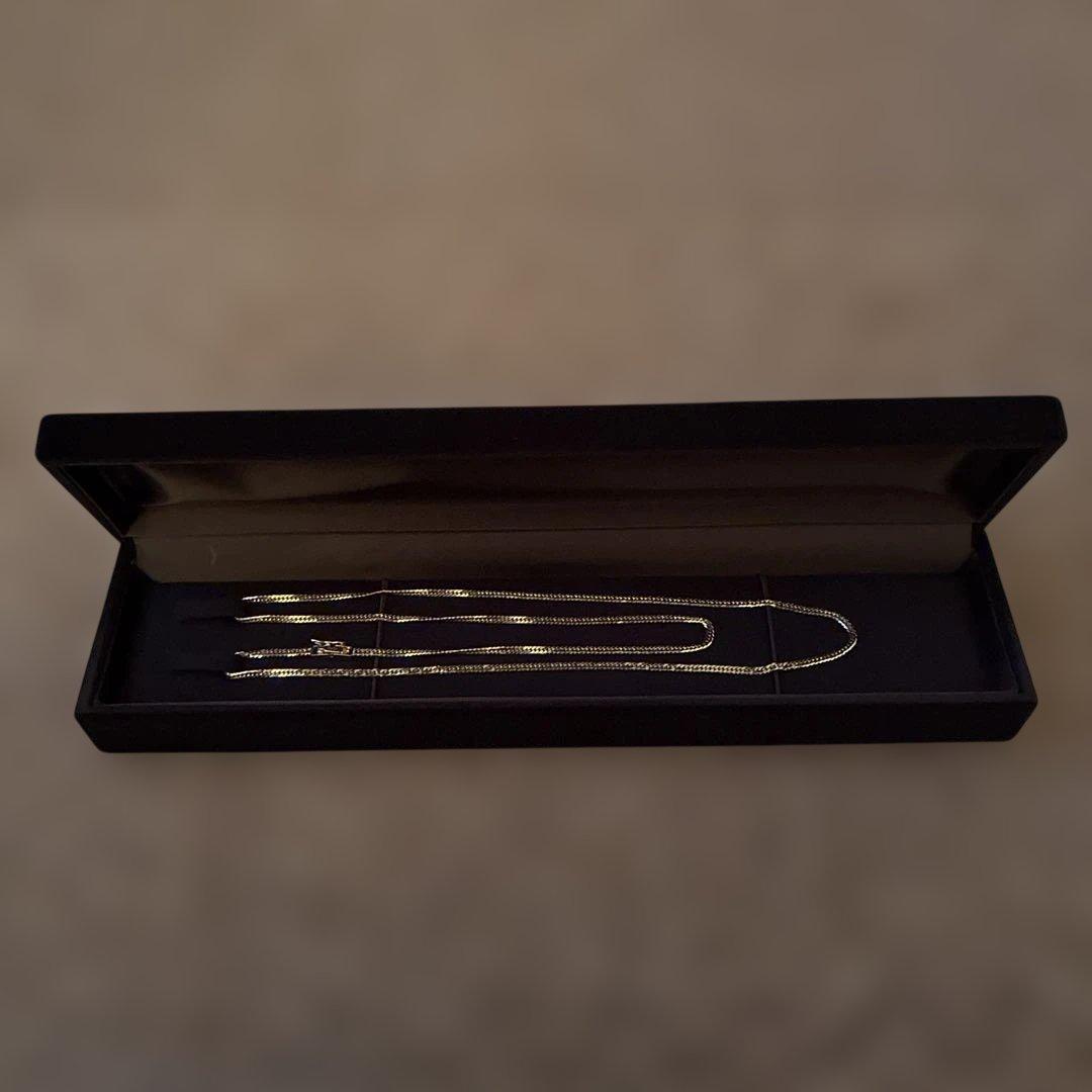 6面ダブル喜平　ネックレス　18金