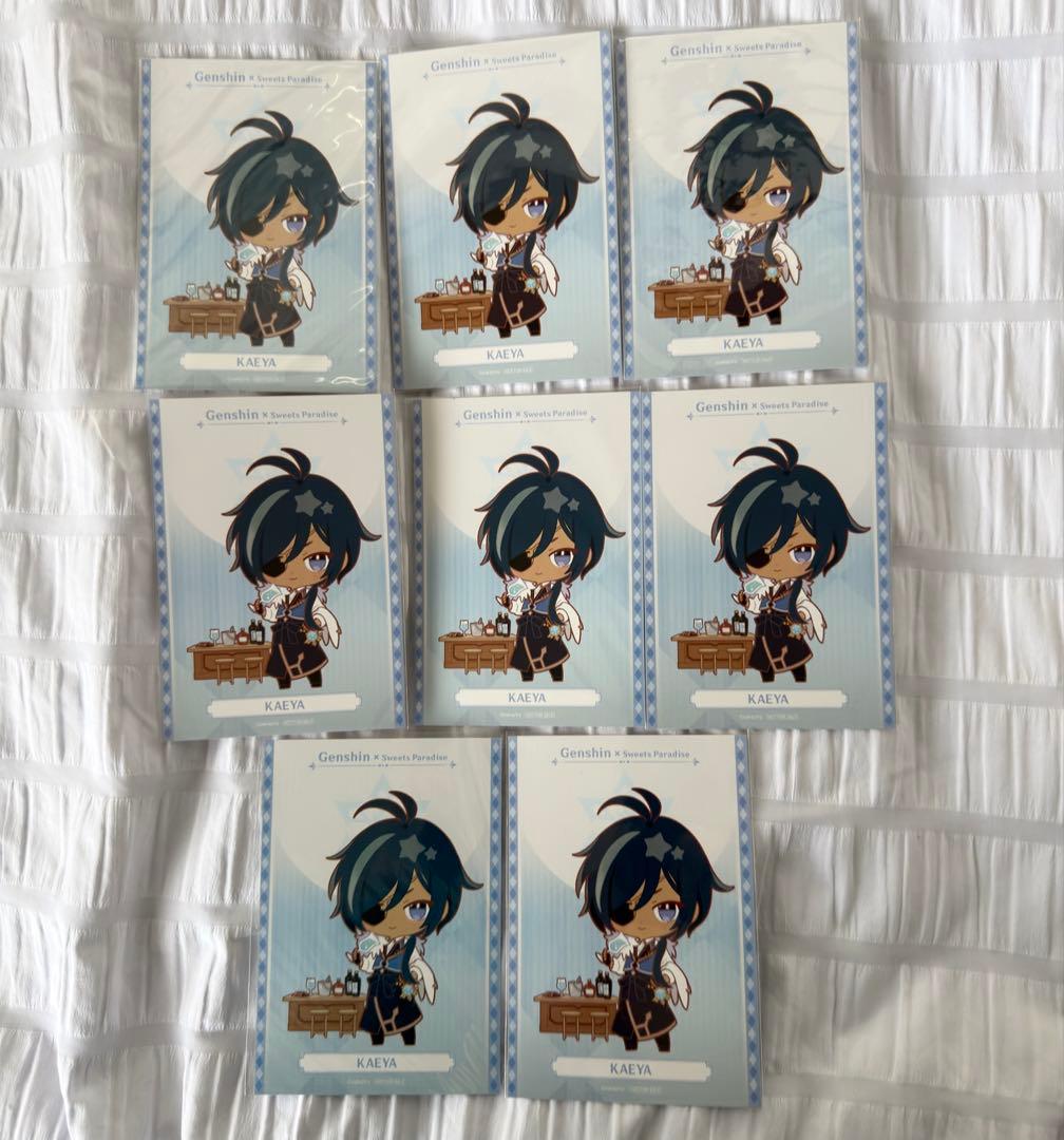 原神 スイパラ 入場特典 ガイア ブロマイド