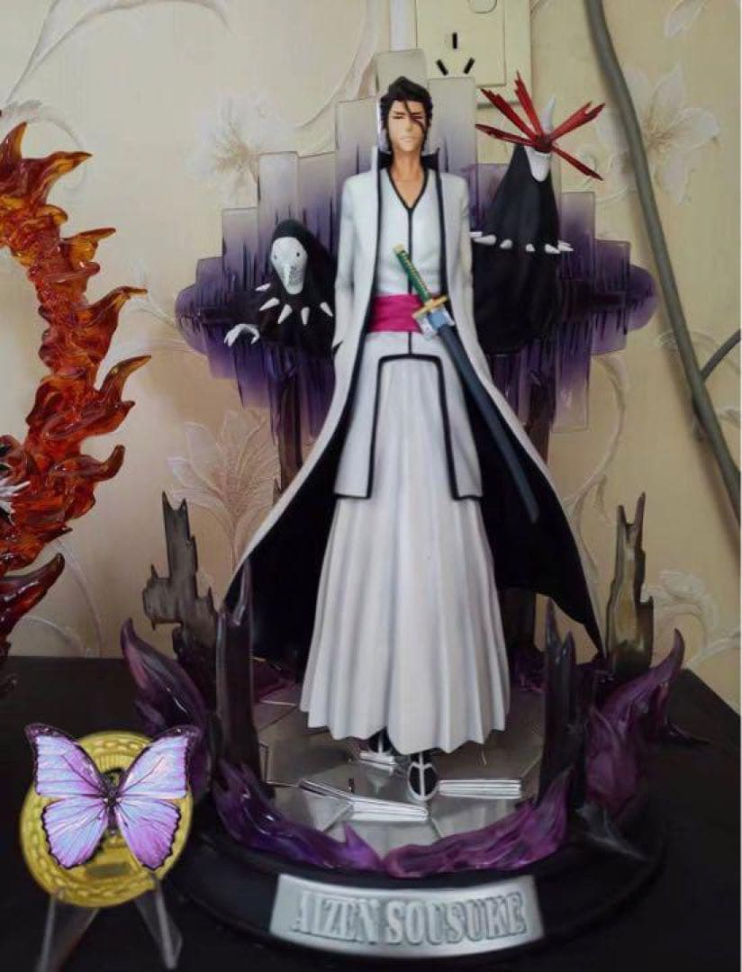 BLEACH 藍染惣右介 ガレージキット フィギュア - メルカリ