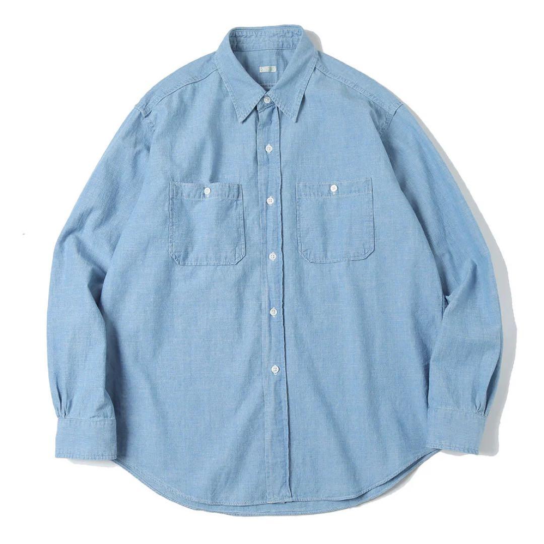 トップス A.PRESSE Washed Chambray Shirt 2