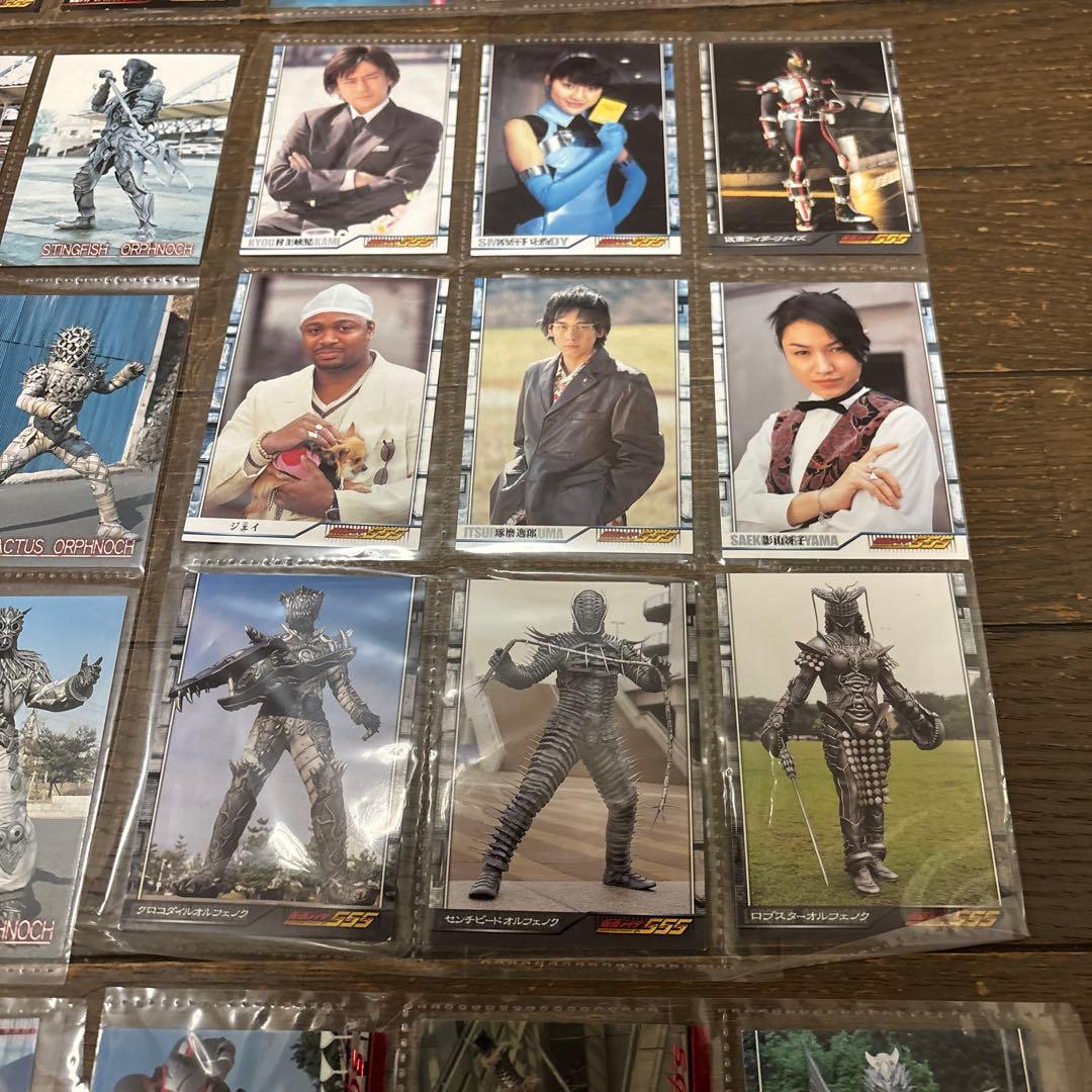 た*に様 仮面ライダー555 アマダカード 114枚セット - メルカリ
