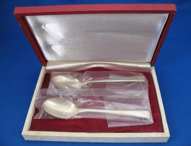 銀食器 スプーン STERING 925 2本セット ヴィンテージ品