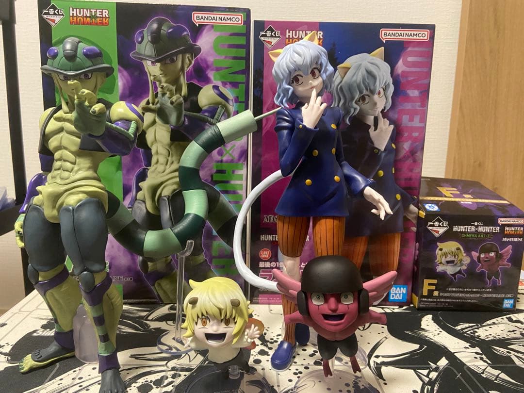 ハンターハンター　一番くじ　フィギュア