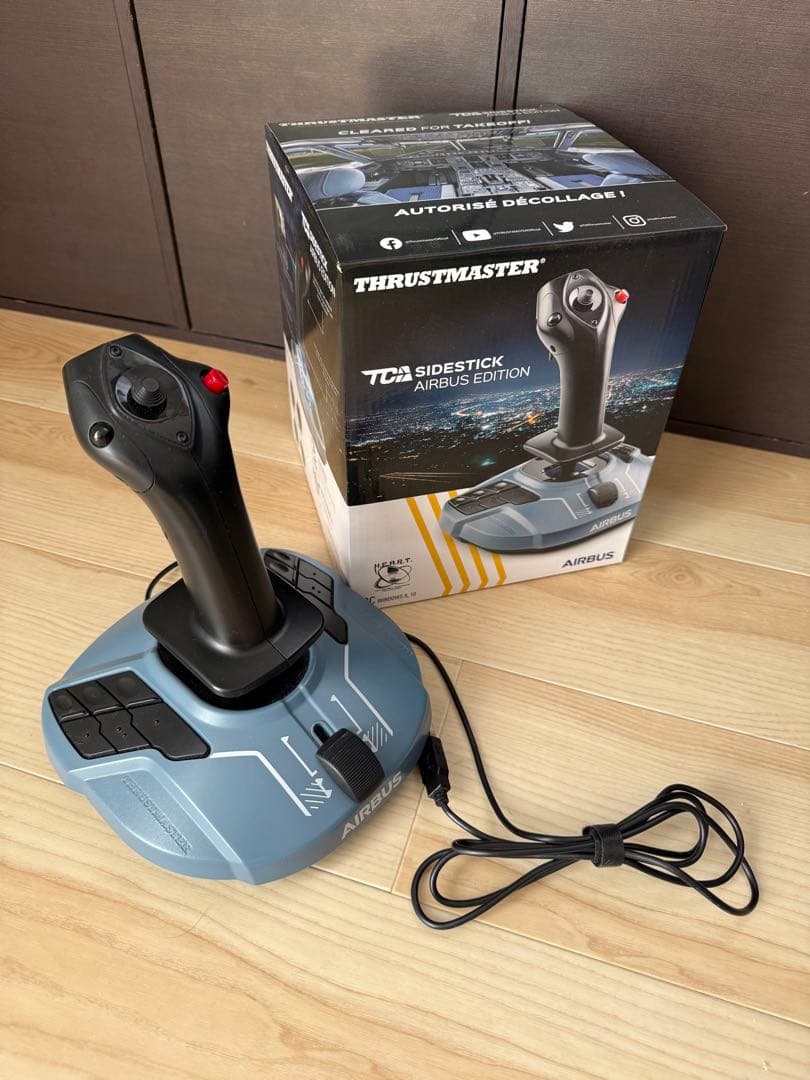 PC用ゲームコントローラー・コンバーター TCA SIDESTICK AIRBUS EDITION