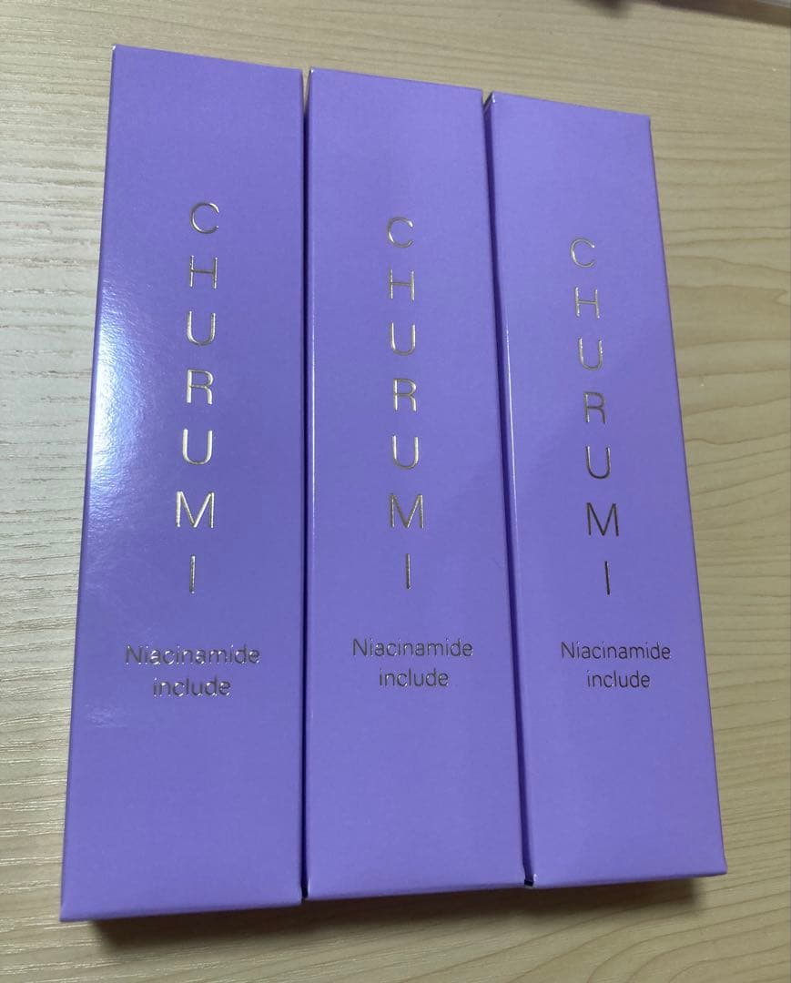 CHURUMI ナイアシンアミド フェイスクリーム　　　３本セット