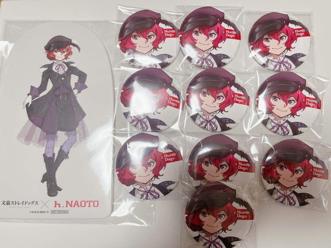 文豪ストレイドッグス 缶バッジ マルイ スタンディポップ 大倉燁子 Naoto