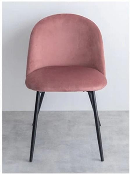 IN DC MI　1脚　ダイニングチェア　デスクチェア　ピンク