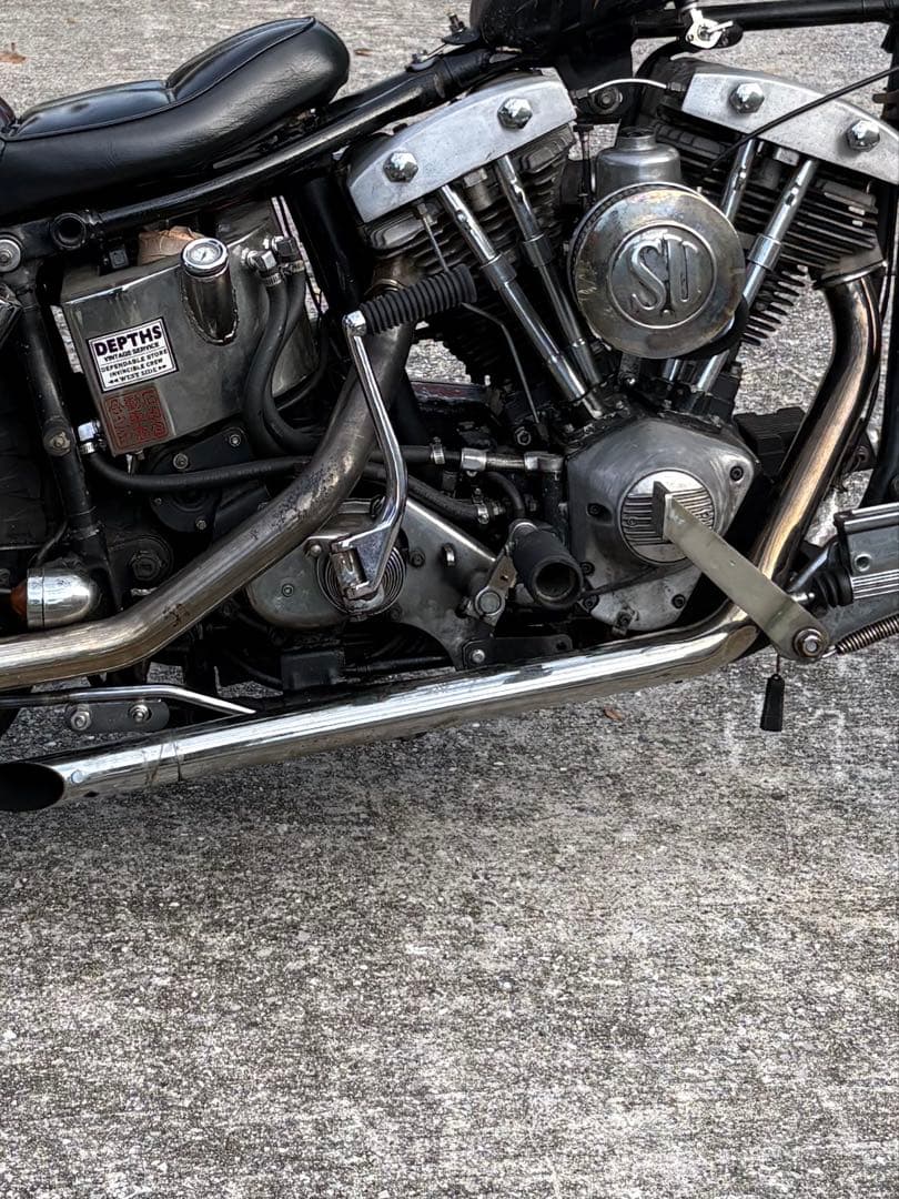 当時物‼️ハーレー　ショベル　純正キックアーム