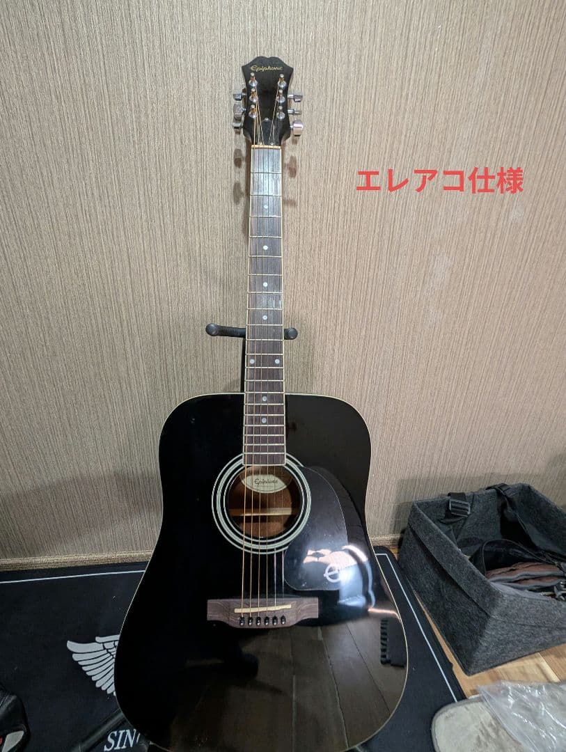 美品/Epiphone　DR-100EB 改チューナー付エレアコ　ケース付 Songmaker DR-100 Vintage Sunburst [EA10VSCH1] | 【クロサワ楽器店