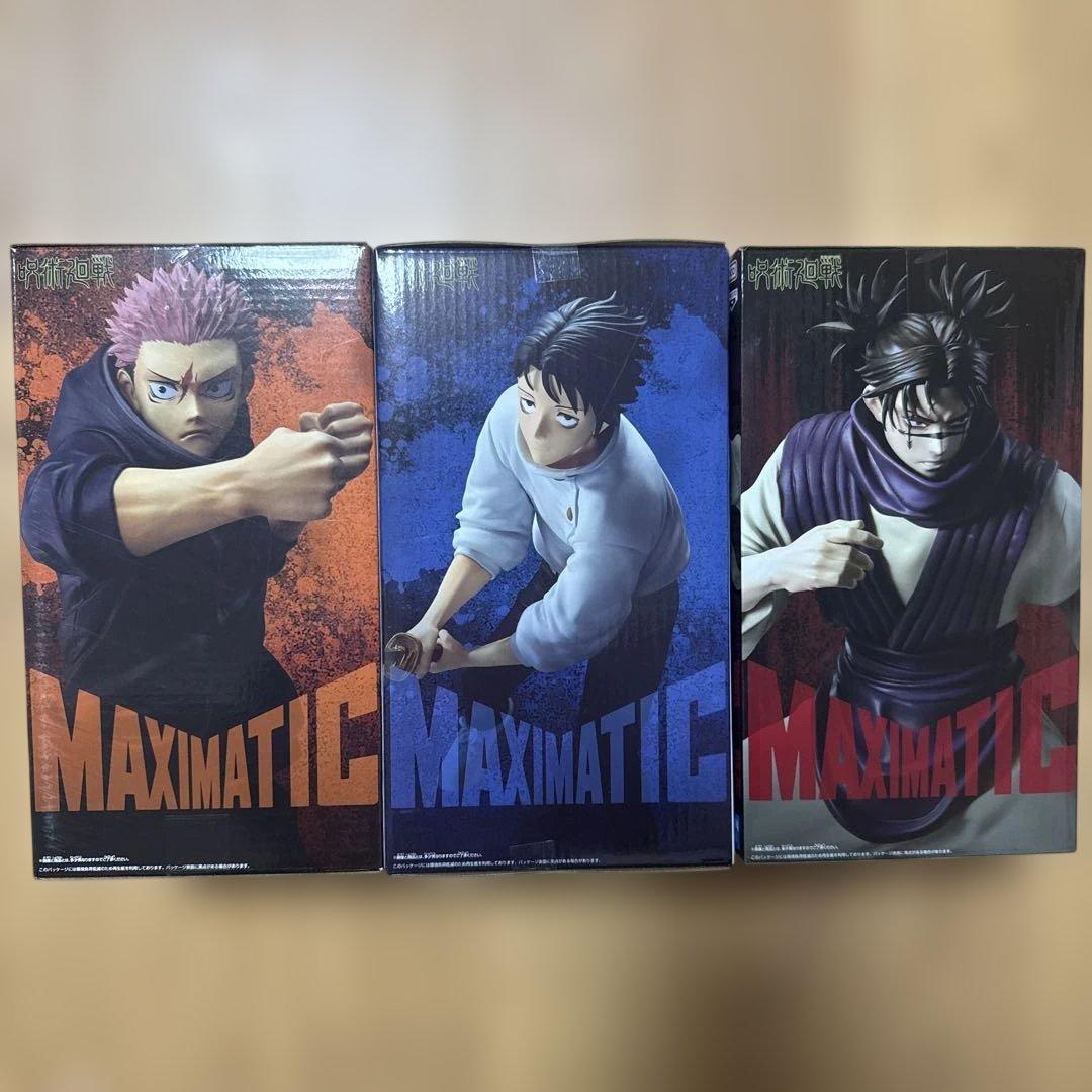 呪術廻戦 MAXIMATIC 乙骨 憂太&虎杖 悠仁 & 脹相 フィギュア 3体