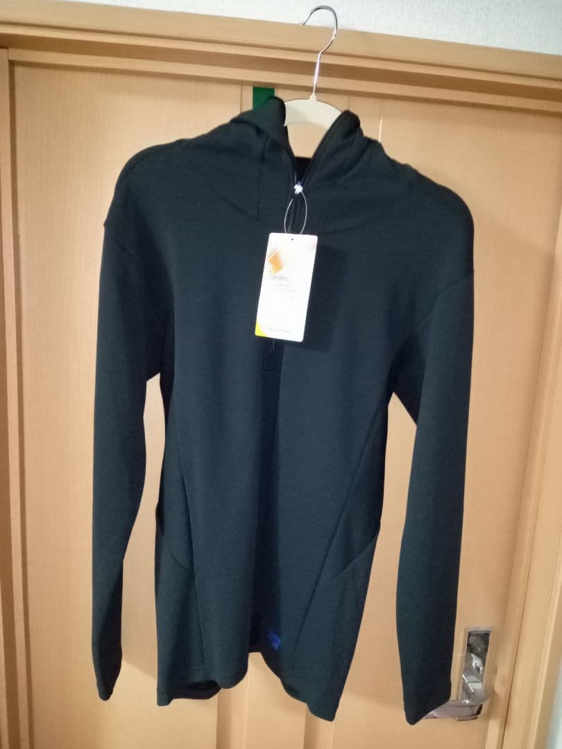 finetrack メリノスピンサーモフーディ M ブラック メリノスピンサーモフーディ | アウトドアブランド ファイントラック