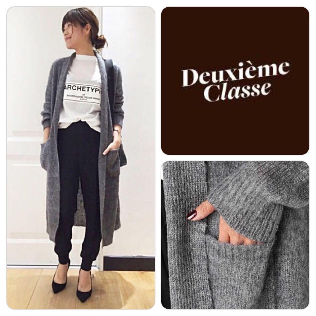 RANDY 2way プレイドニットトップス