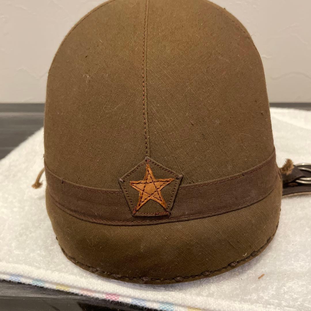 希少価値大！昭和19年製 旧日本陸軍戦車帽 夏用 小号 - メルカリ