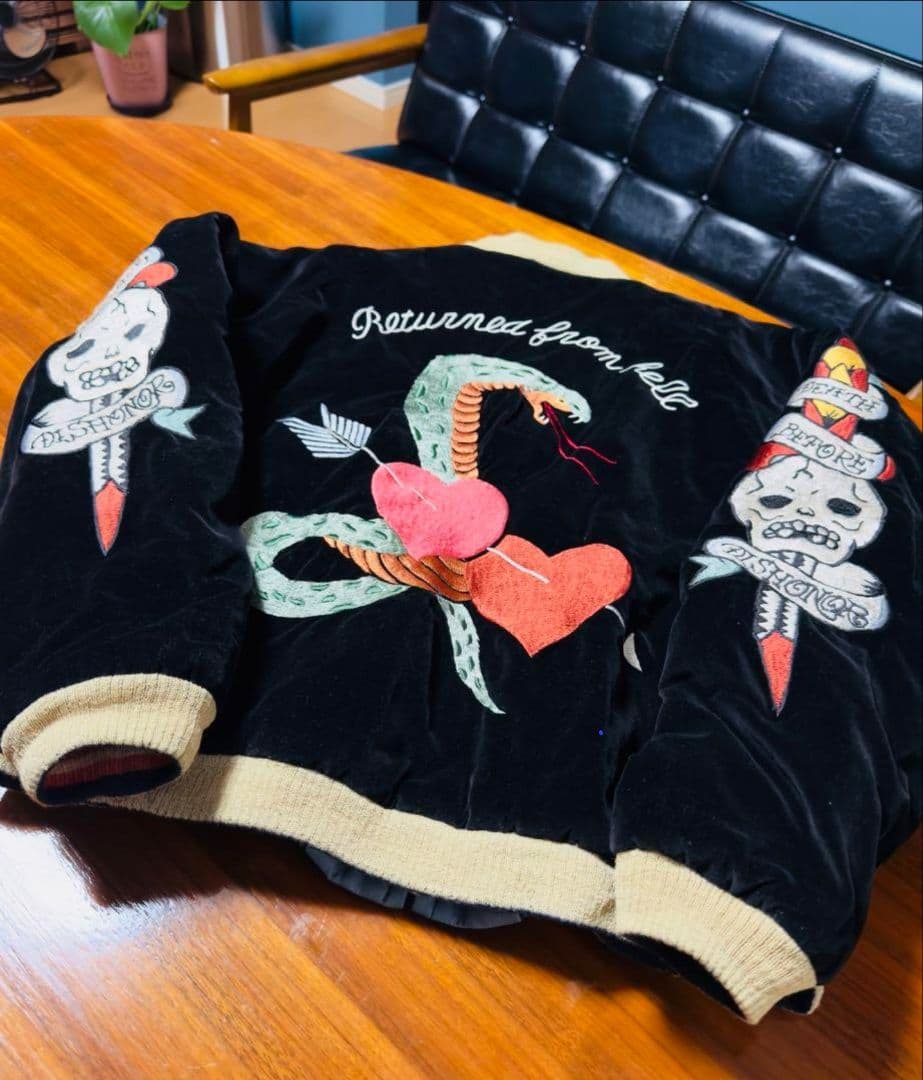 港商スカジャン港商スペシャルエディション　希少特大サイズ　テーラー東洋スカジャン