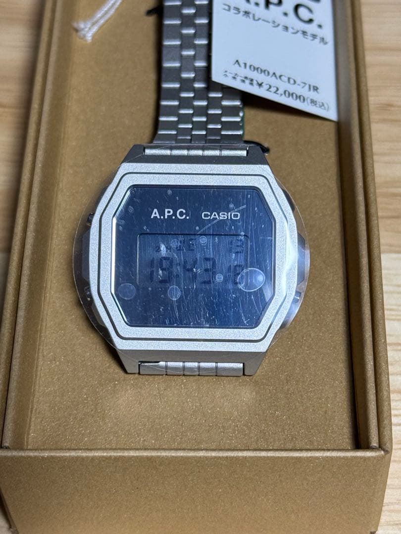 CASIO A.P.C. コラボレーションモデル A1000ACD-7JR - メルカリ