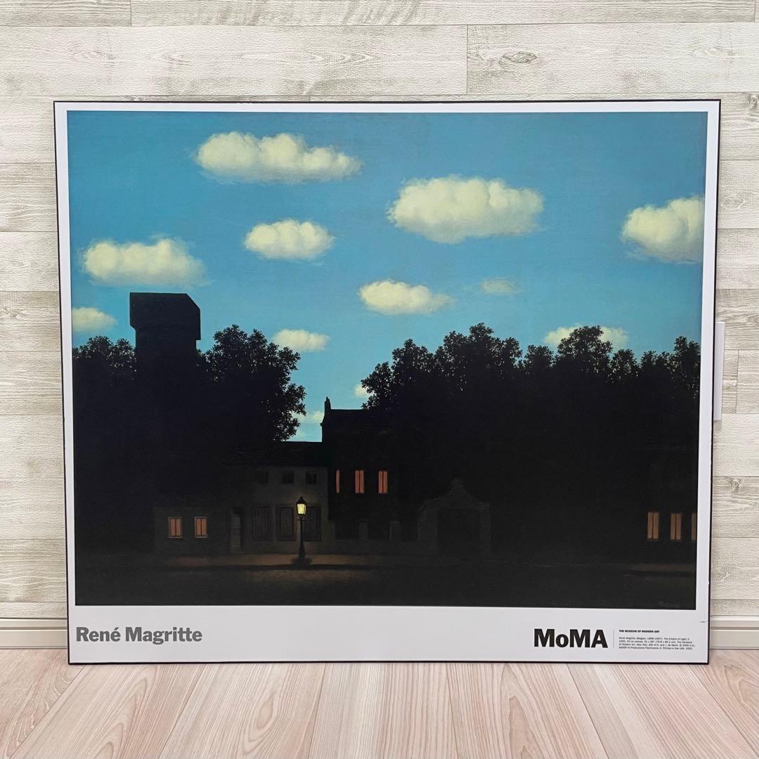 AllPosters絵画　マグリット「光の帝国」　アートパネル シュルレアリスム作品として史上最高額。マグリット《光の帝国》が