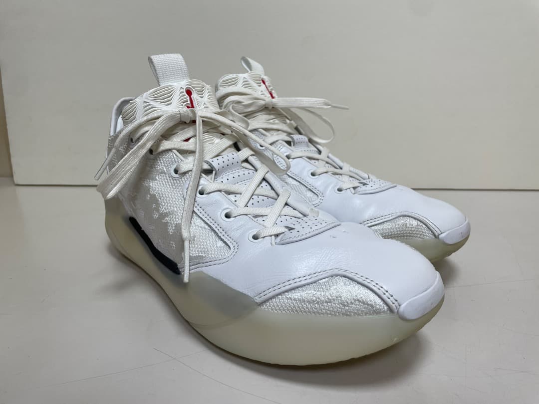 [K様用2足]Jordan39 PF/28.5cm/FQ0214-106 JORDAN BRAND AIR JORDAN XXXIX PF WHITE/UNIVERSITY RED-BLACK