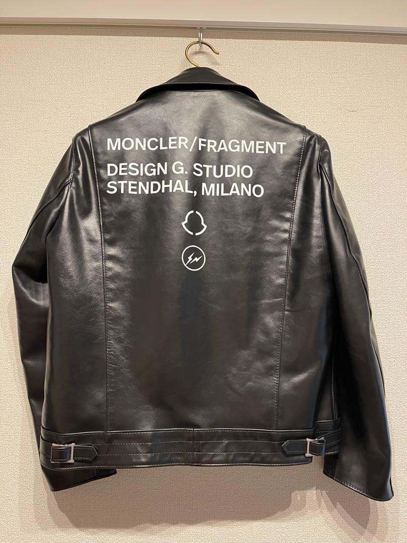 ルイスレザー フラグメント モンクレール ライダース 42 サイズ3