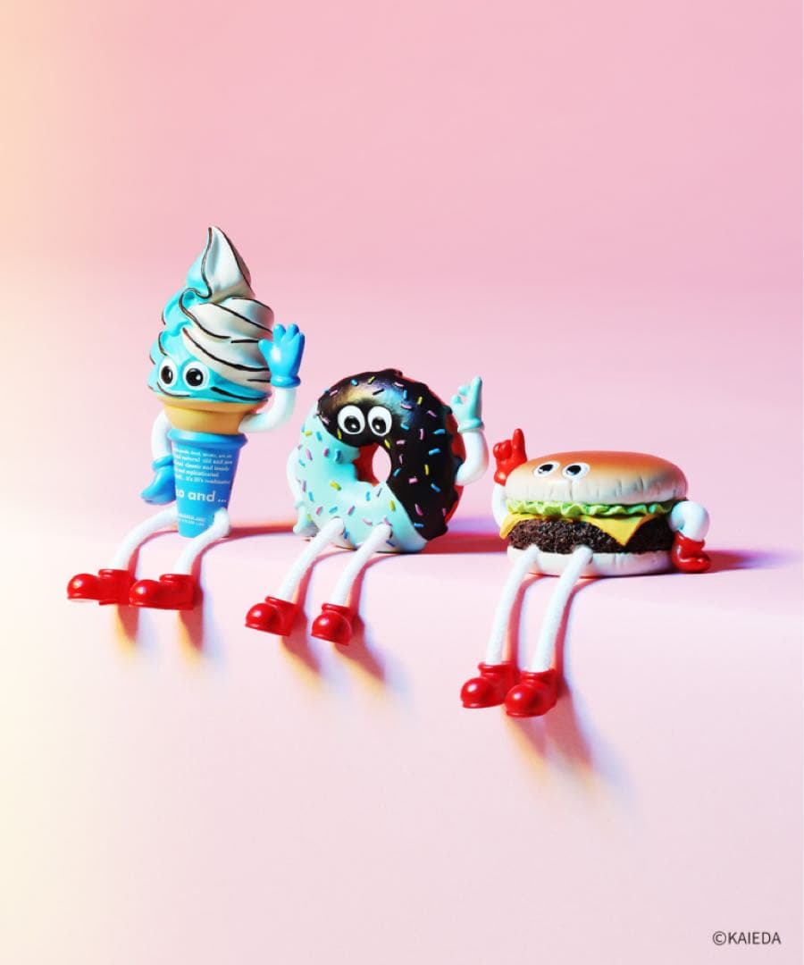 フレーバーズ　ニコアンド　お座りオブジェ３点セット