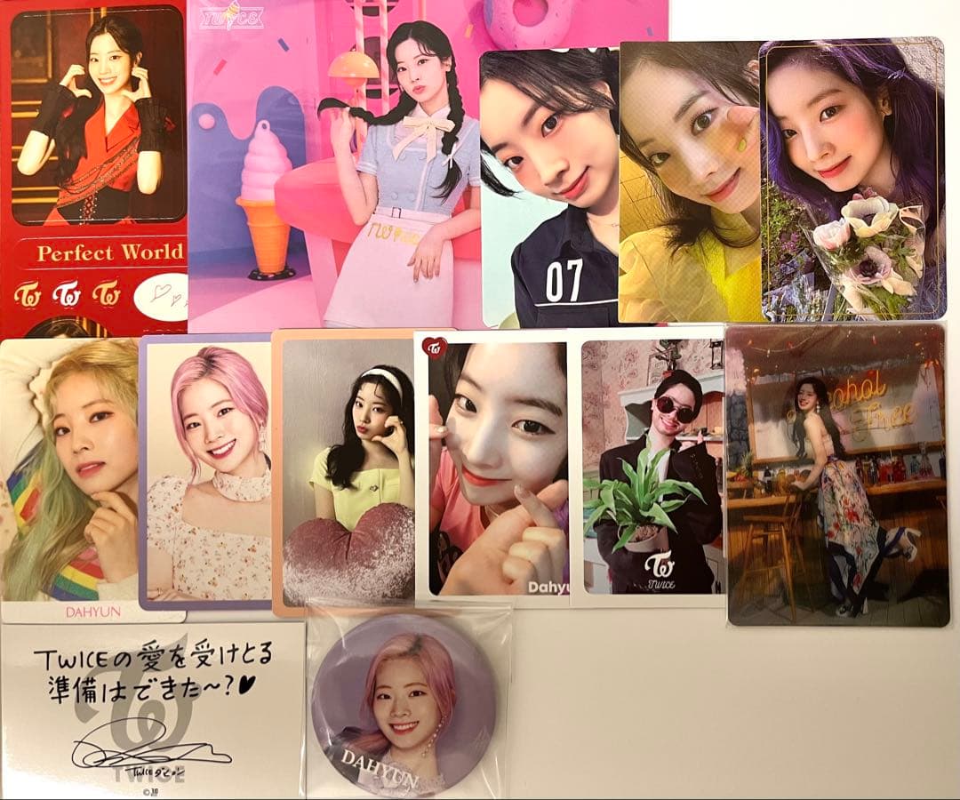 バラ売り可】TWICE ダヒョン セット - メルカリ