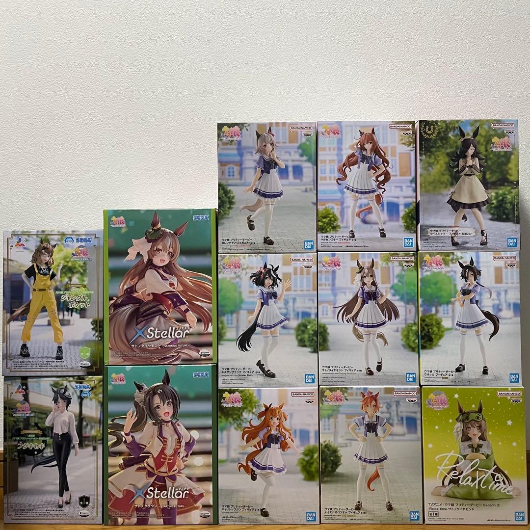 ウマ娘　プライズフィギュア　まとめ売り　13点セット