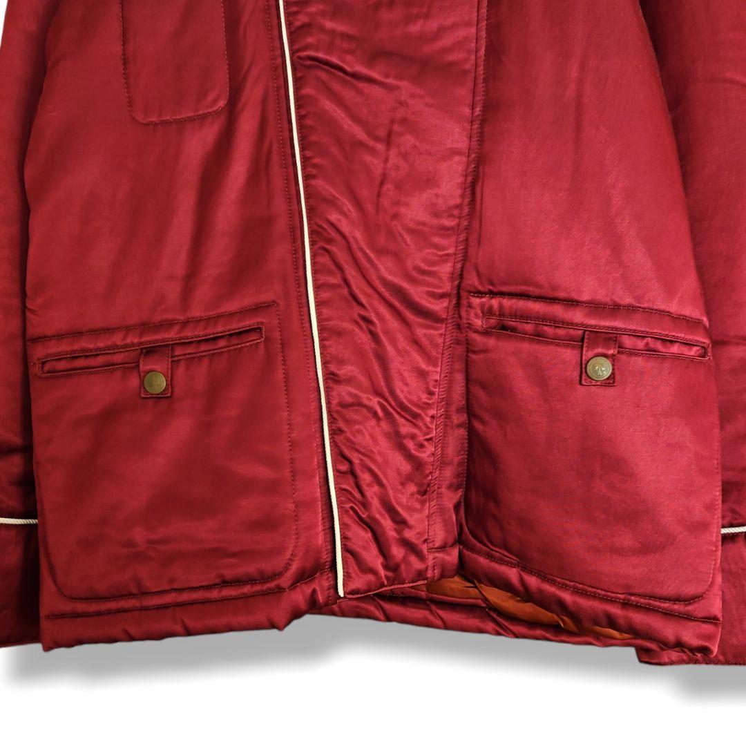 未使用】ブラックミーンズ サテン パディングジャケット ベトジャン