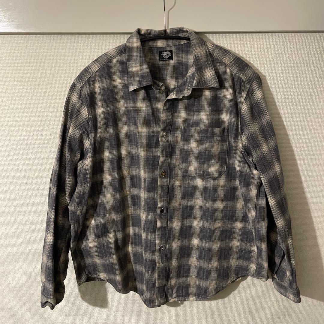 TATOO STUDIO YAMADA チェック柄 ネルシャツ XL