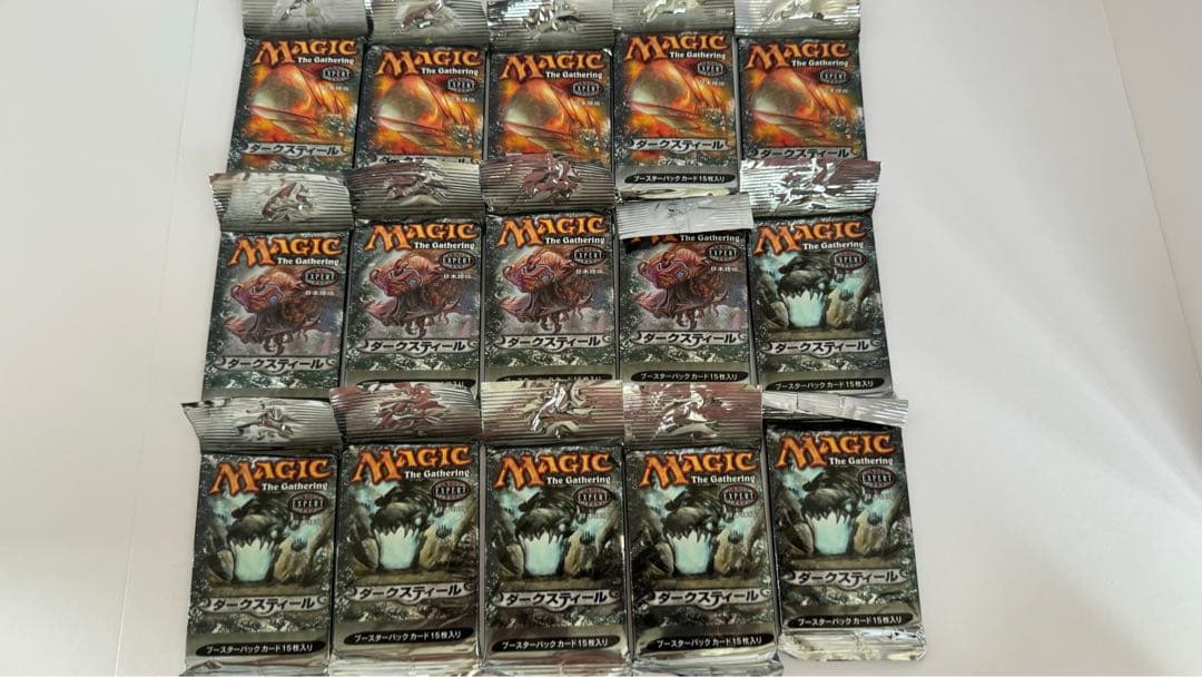 【未開封/日本語版】MTG ダークスティール 15パックセット